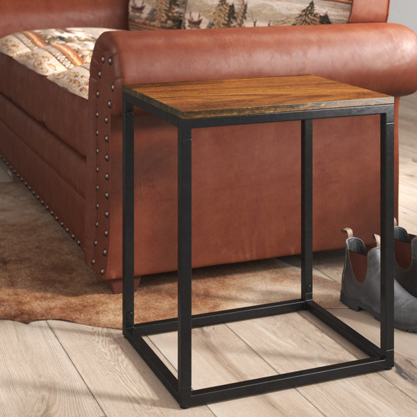 The Twillery Co.® Plumerville Whalen Acacia Side Table, Brown & Reviews
